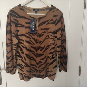 NWT Elegant Ladies Sweater by Chaps Ralph Lauren
